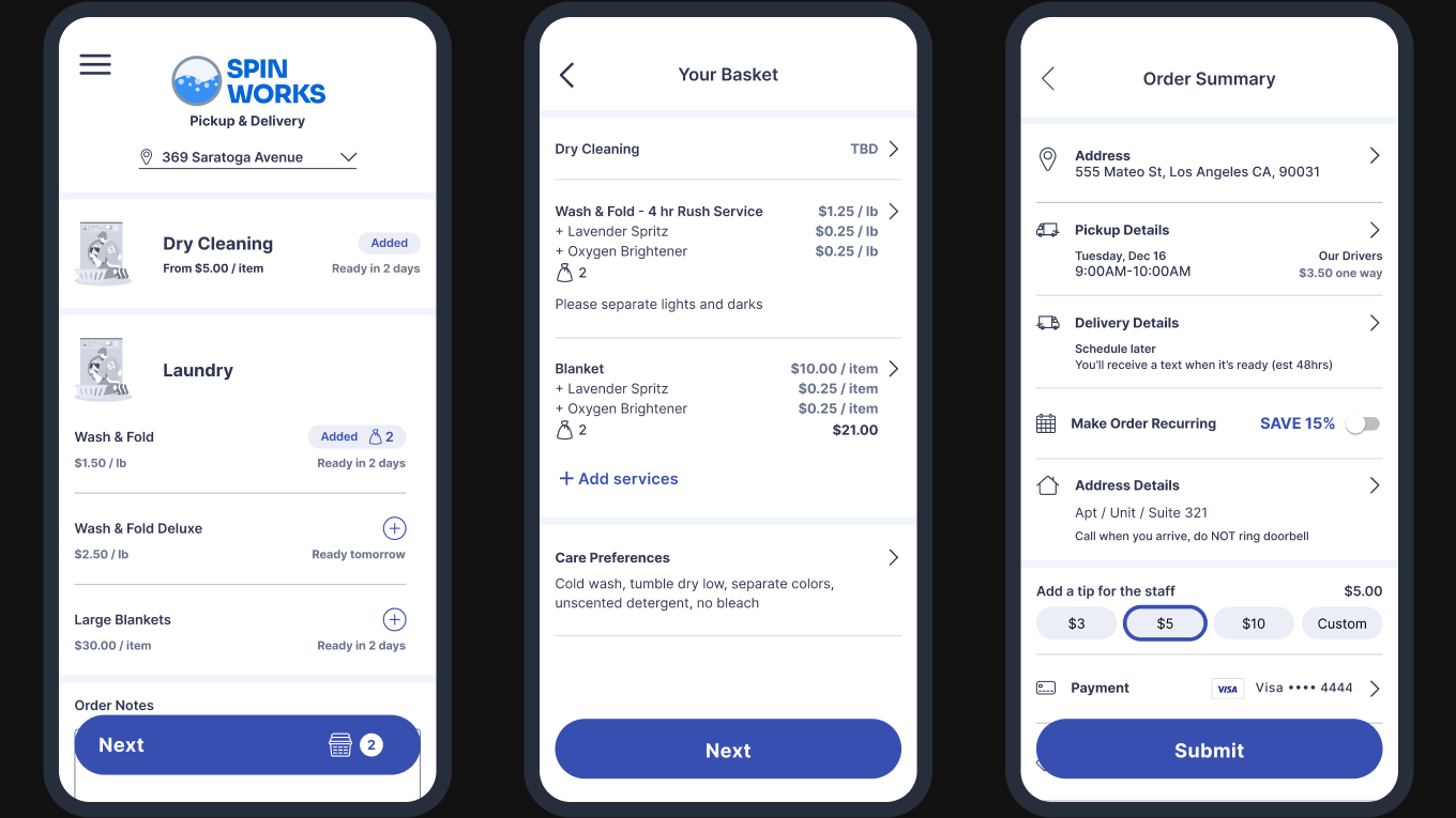 Cart overhaul — multi-service selection and consolidated checkout